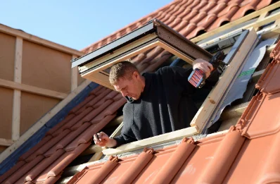 Pose de fenêtres de toit Velux à Bibost